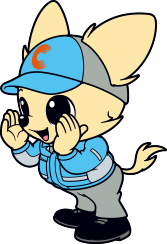 中部電気保安協会のイメージキャラクター:チャッピー